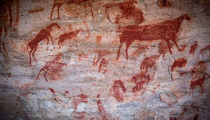 Rock-art-bushmen
